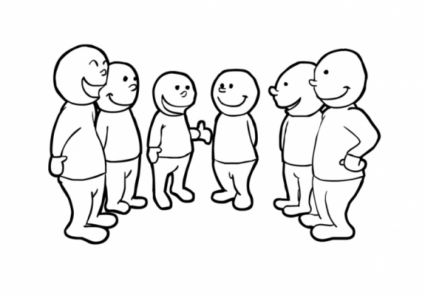 (Group Talk - illustration: explosivemlm.com)