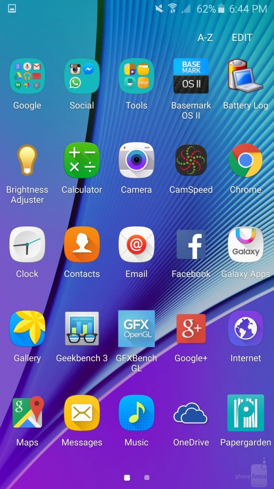 TouchWiz UI Antarmuka Samsung Galaxy Note 5
