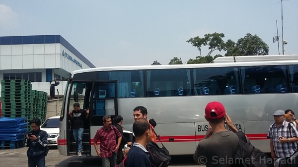 Kompasianer Sampai di Federal Oil Factory (dok.pribadi)