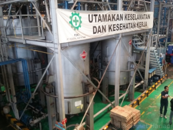 Suasanai di Federal Oil Factory (dok.pribadi)