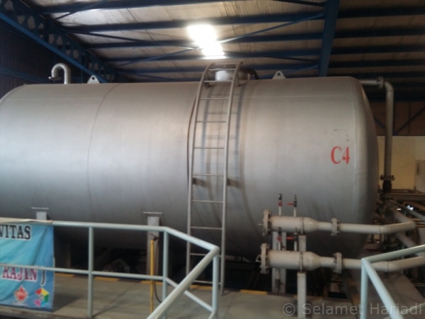 Suasanai di Federal Oil Factory (dok.pribadi)