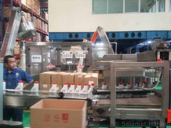 Proses Produksi di Federal Oil Factory (dok.pribadi)