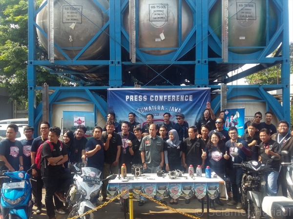 Tim Endurance Journey dan Federal Oil (dok.pribadi