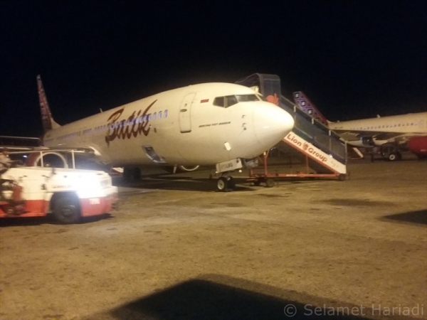 Bersiapa Naik Pesawat Malam (dok.pribadi)