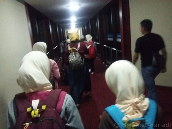 Keluar dari Pesawat (dok.rpribadi)