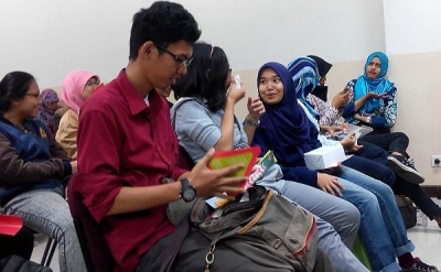 Mahasiswa UNJ Antusias Mengikuti Kompasiana Blogshop Bersama jagadiri