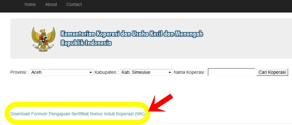 Prosedur Pengajuan Nomor Induk Koperasi Halaman 1 4199