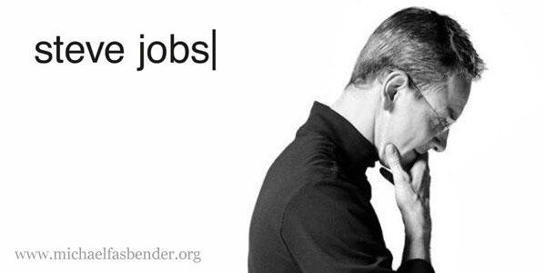 Steve Jobs movie poster - foto Michael Fassbender Twitter