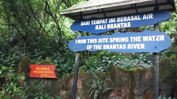 Asal kali Brantas (dok.pribadi)