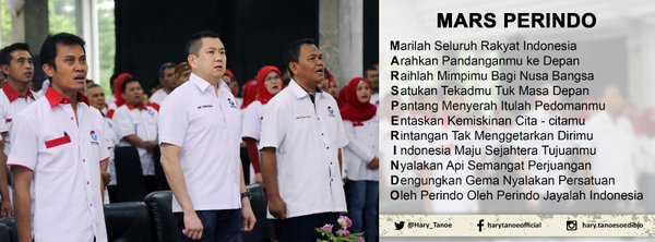 Mars Perindo - ilustrasi: twitter.com