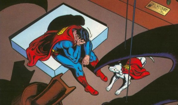 Superman Crying - ilustrasi: adventuresinpoortaste.com
