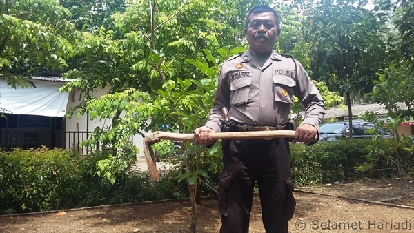 Pak Winarno, Polisi Peduli Lingkungan (dok.pribadi)