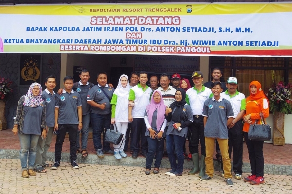 Foto bersama Jajaran Polda dan Pemerintahan Trenggalek (dok.pribadi)