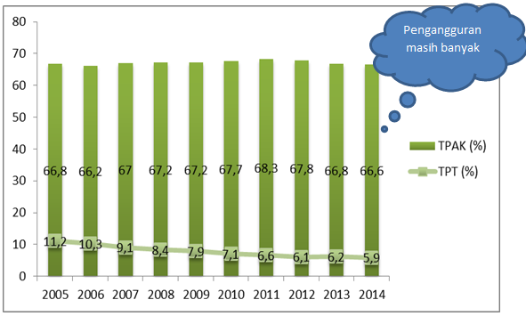 TPAK dan TPT Indonesia tahun 2014, (Dok.Pri)