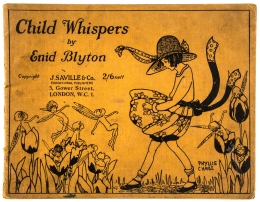 Buku pertama Enid Blyton berjudul Child Whispers (1922) : the-saleroom.com