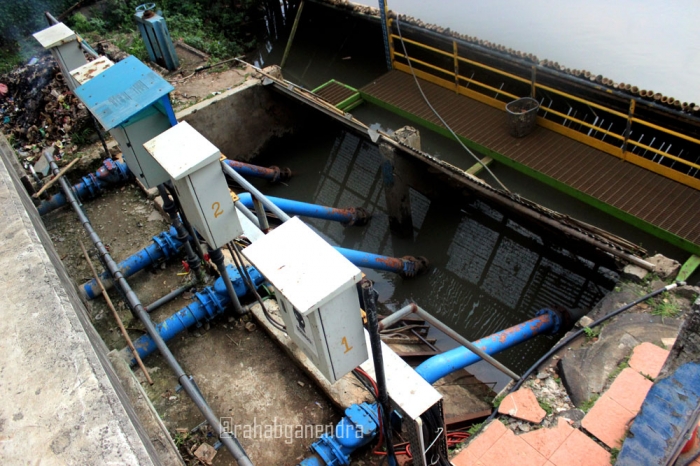 4 Pompa di intake Cengkareng drain (Foto Ganendra)