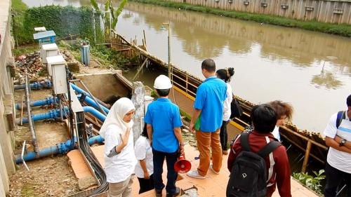 Intake air baku ke IPA Taman Kota (Sumber: kompasiana.com/Gapey Sandy)