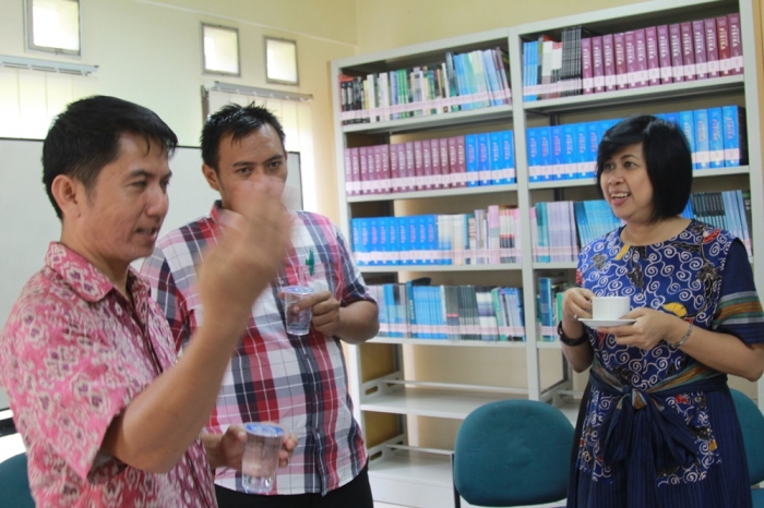 Rehat tetap diskusi (dokpri)