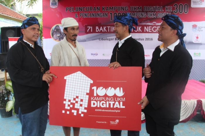 keberadaan kampung ukm digital yang digagas oleh telkom turut menumbuhkan ekosistem digital tanah air/ http://www.telkom.co.id