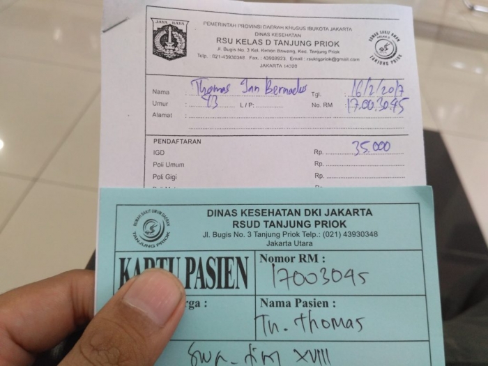 kartu Pasien dan Biaya Konsultasi Dokter