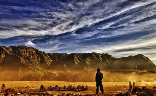 koleksi pribadi, Bromo dalam kabut tipis