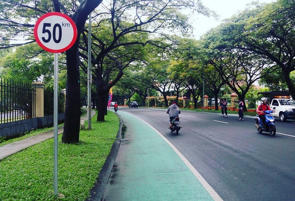 Deskripsi : Kanopi Hidup yang membuat kawasan Alam Sutera terlihat asri I Sumber Foto : Andri M