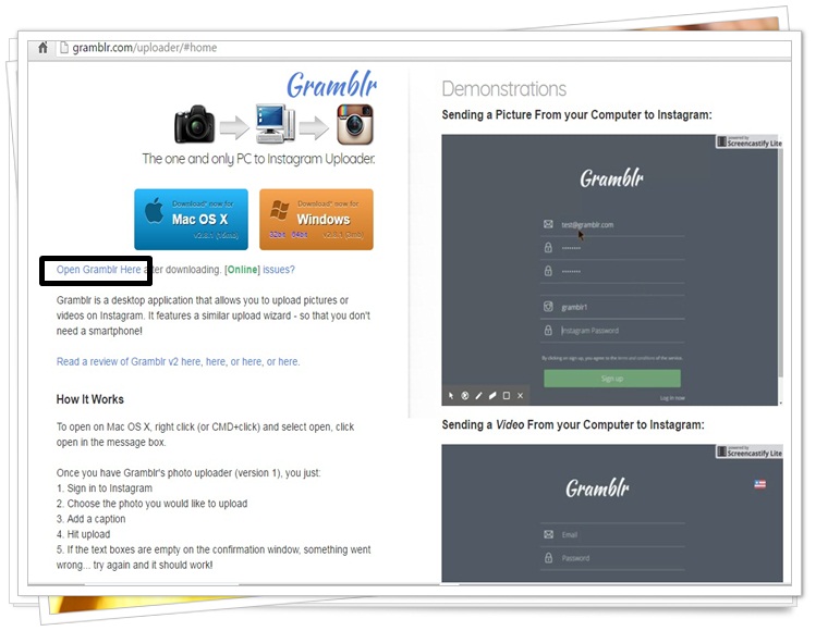 SS Home web Gramblr.