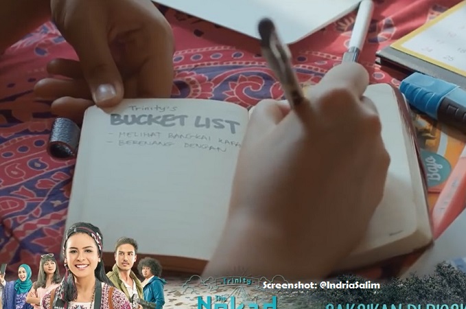 Bucket List, wajib ditunaikan |Screenshot youtube: Indria Salim