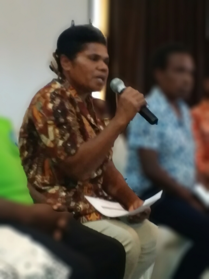 Bermain peran melakukan negosiasi dengan pemerintah dalam perbaikan layanan kesehatan (Dok. Pribadi)