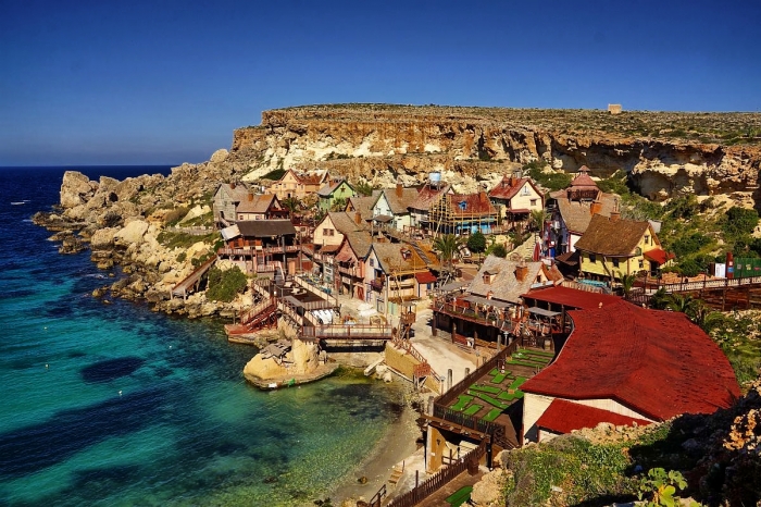 Popeye village, lokasi syuting film Popeye tahun 1980 (dokumentasi pribadi)