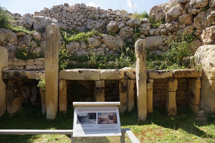 Ggantija di pulau Gozo, Malta (dokumentasi pribadi)