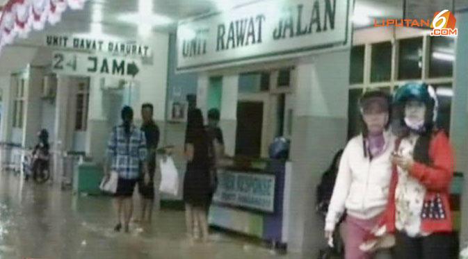 5. Banjir Tahunan akhir tahun 2016 lalu Yang Lalu Tambah Parah Merendam RSU AWS Syahrani I News.liputan6.com