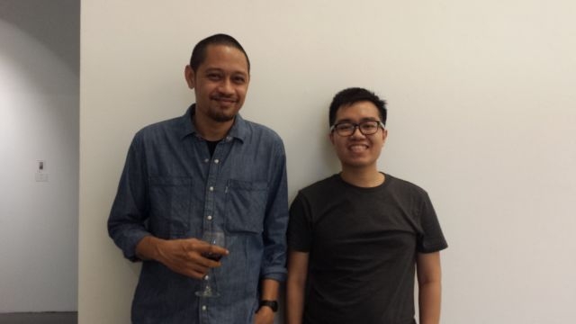 Penulis dan mas Agan. (Dok. Pribadi)