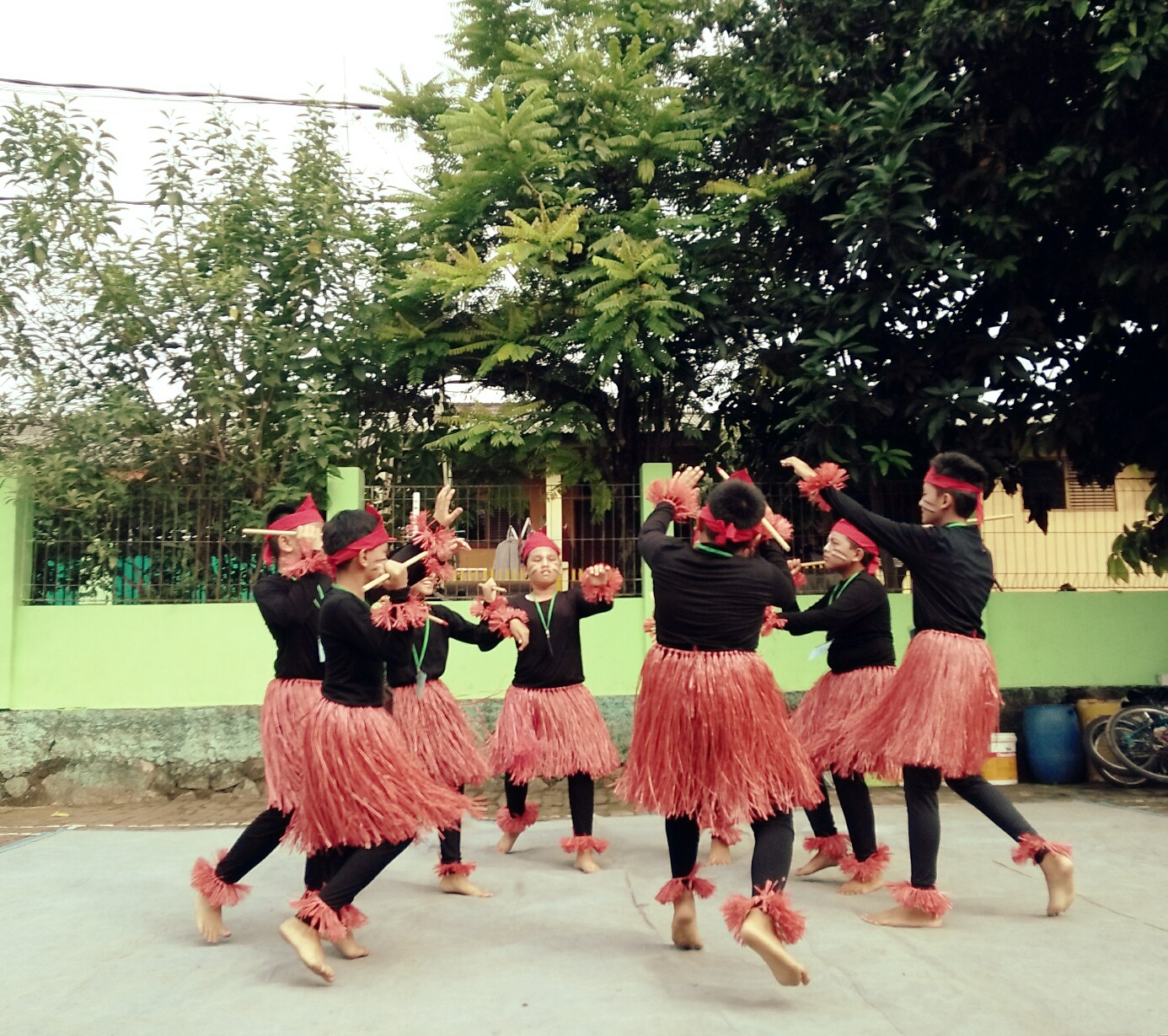 Tarian dari Papua| Dokumentasi pribadi