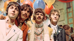 The Beatles left to right ; Paul McCartney,George Harrison,Ringo Starr, John Lennon (1960-1970) www.mojo4music.com