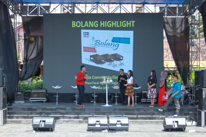 penampilan Bolang, award pun digondol oleh Bolang (dokumentasi pibadi)