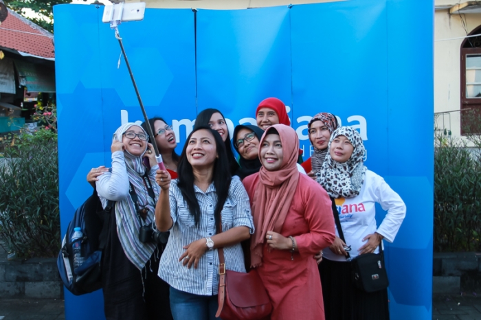 Kompasianer dan Komunitas juga sama-sama seneng selfie (dokumentasi pribadi)