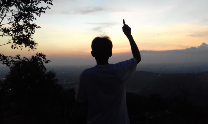 Memburu Sunset di Tebing Breksi/Dok. Pribadi