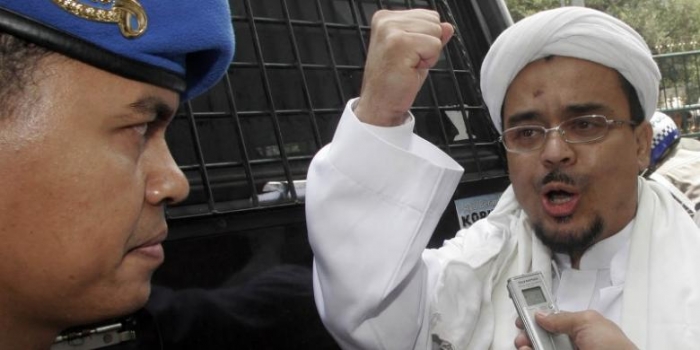 Habib Rizieq. Kompas.com