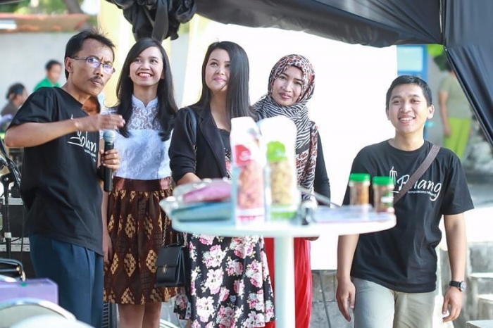 Bolang manggung di ICD/pic: om Nanang