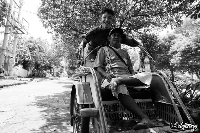 Abang-abang penarik becak motor/ dethazyo