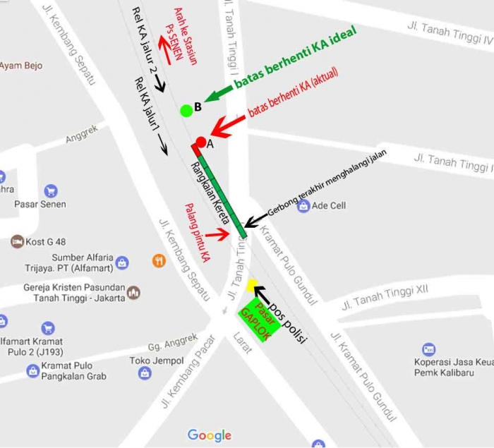Via Google Maps