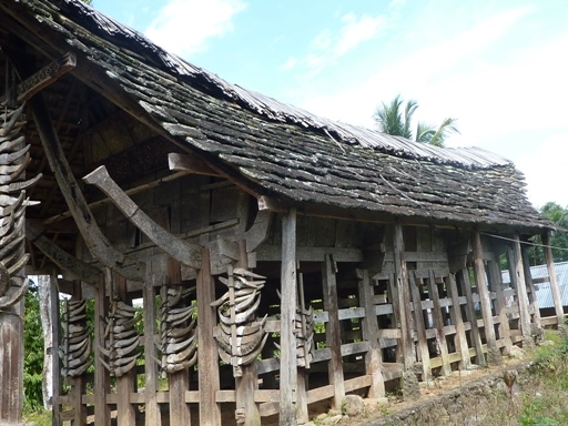 Tampak Tongkonan dari Depan