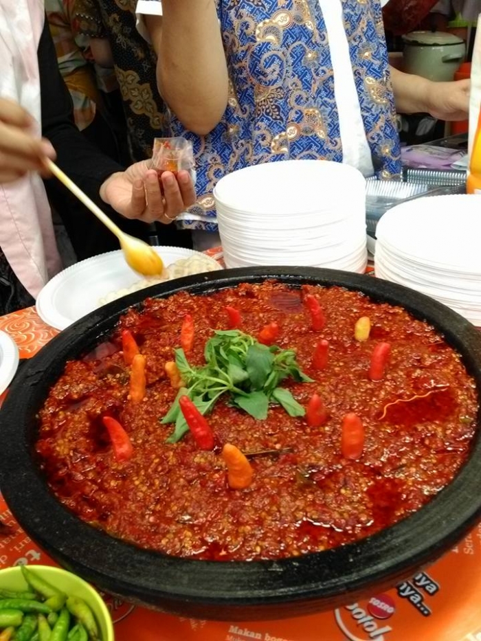 sambal yg menggoda selera (dok.pri)