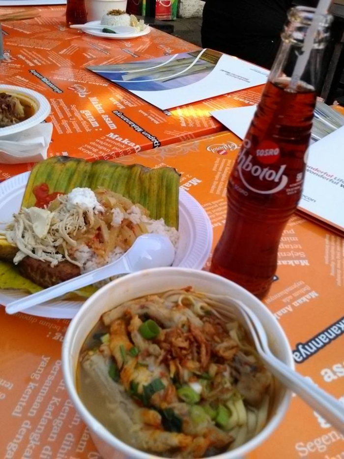 nasi liwet dan soto ceker (dok.pri)