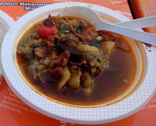 Gulai Balungan Iga yang sedap (dokpri)