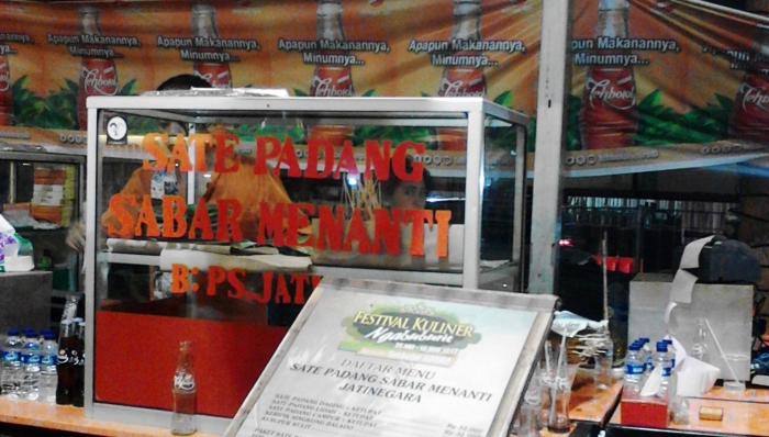 Sate Padang Sabar Menanti (dokpri).