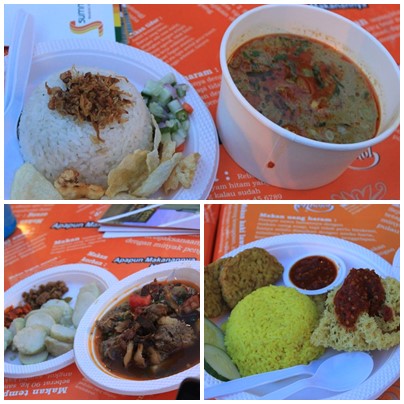 Berbagai macam sajian menu FKN, dokpri