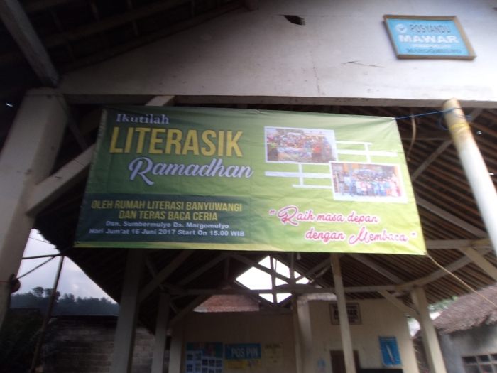 Balai desa tempat rumah baca | dok.pribadi