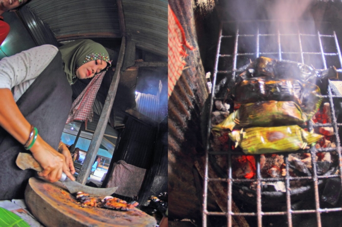 Menu utama warung makan ujung murung adalah iwak-iwak air tawar (dok.pri).